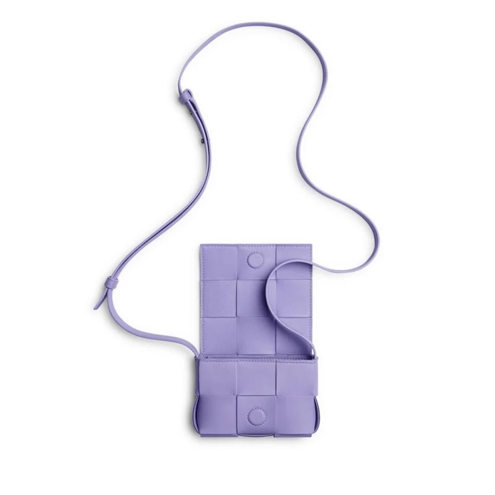 BOTTEGA VENETA Women's Mini Cassette Bag Wisteria/Silver - Picture 2 of 7